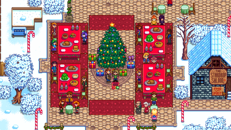 Stardew Valley Winter festival