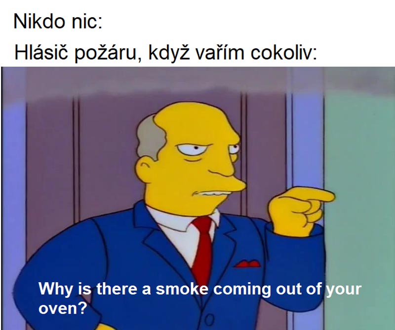 Hlásič požáru meme